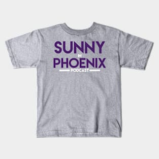 Sunny in PHX - Purple Kids T-Shirt